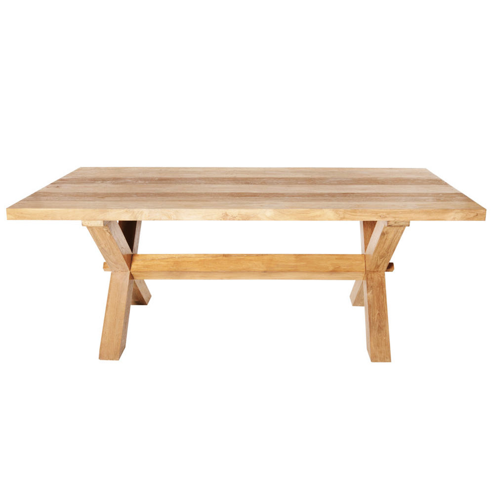 Dining Table Teak Oslo Recycled Solid