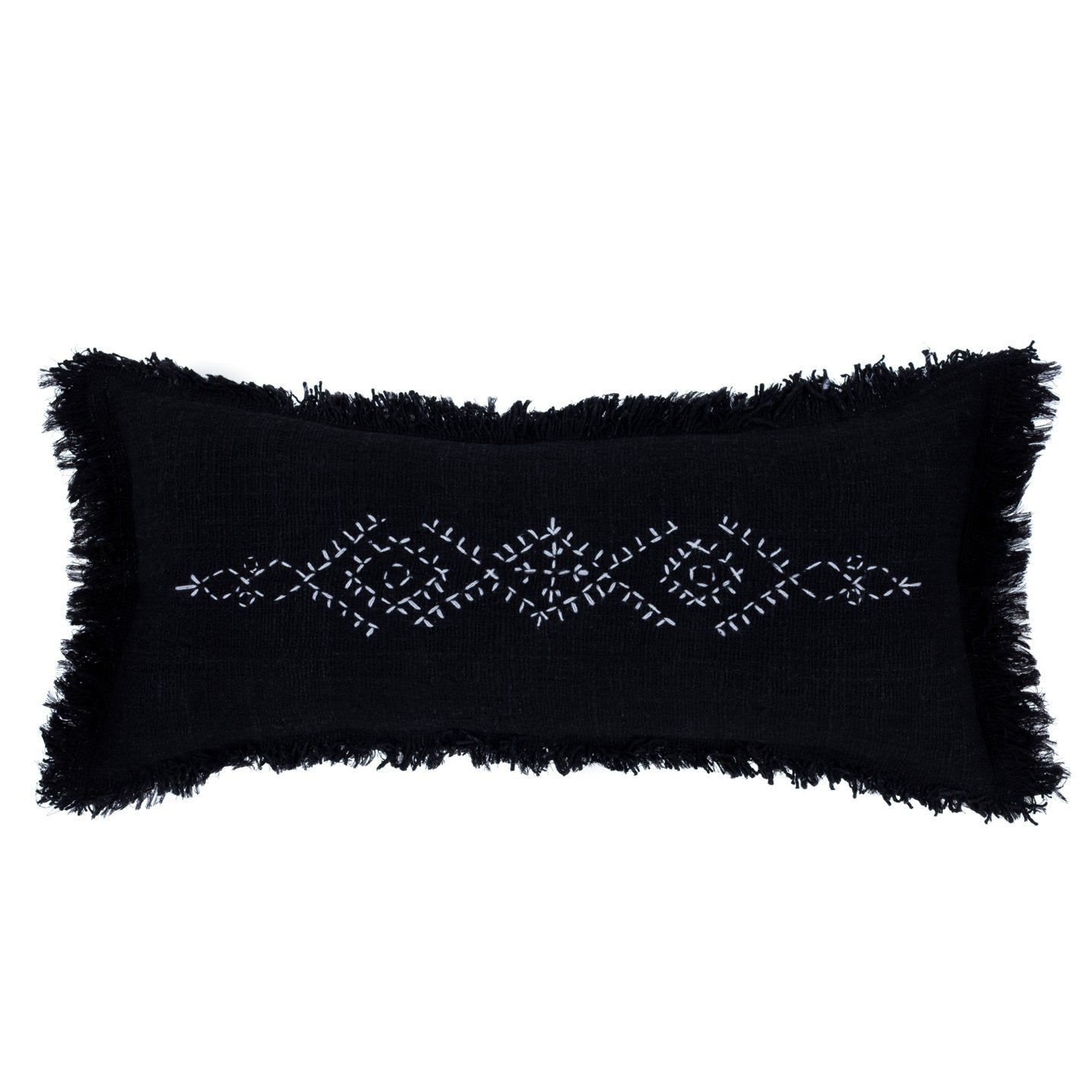 Cushion Black Amara Berber