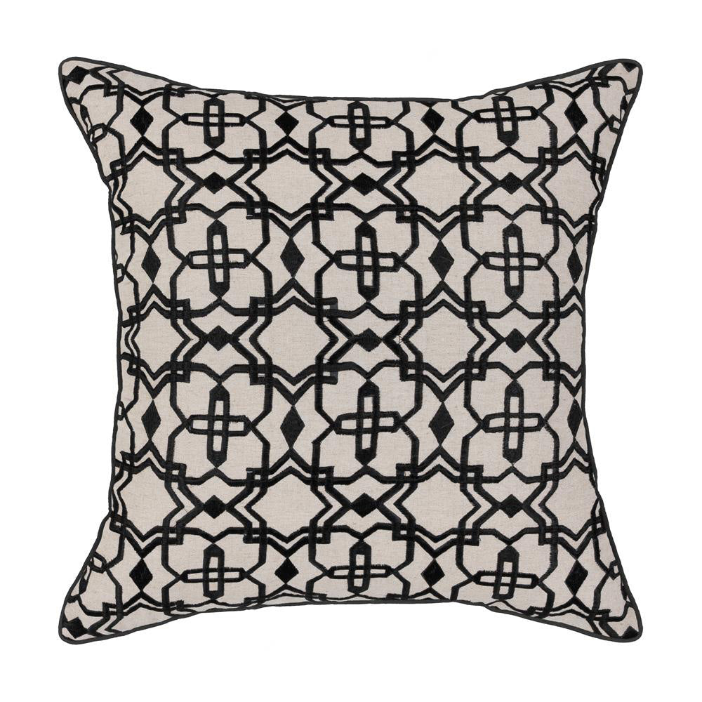 Cushion Black Marakech - 55 x 55 cm