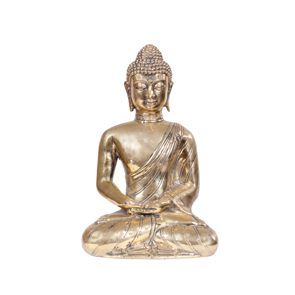 Brass Sitting Buddha