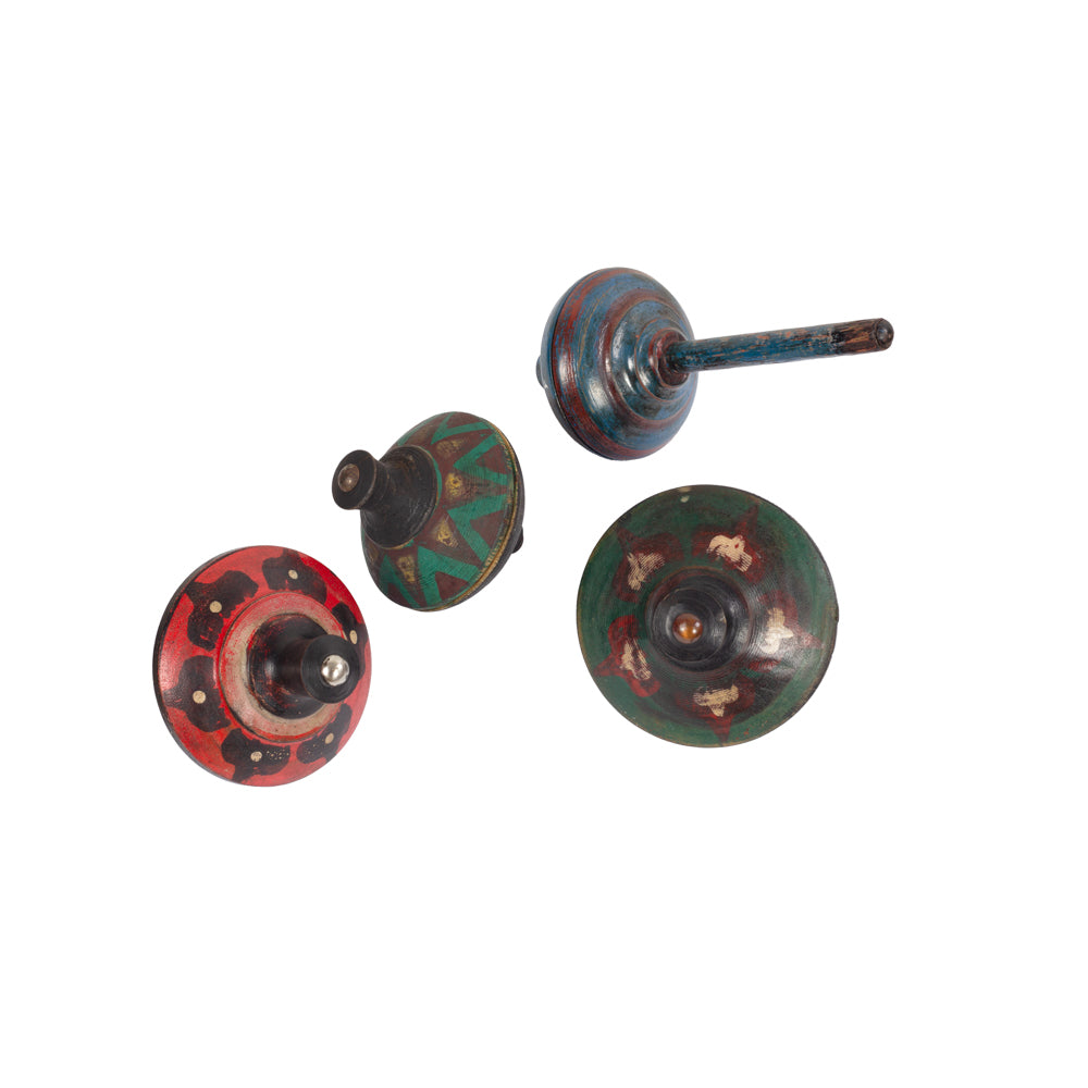 Vintage - Village Spinning Top