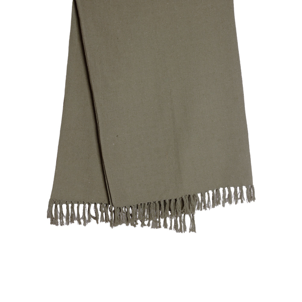 Throw Green Luxury Cotton