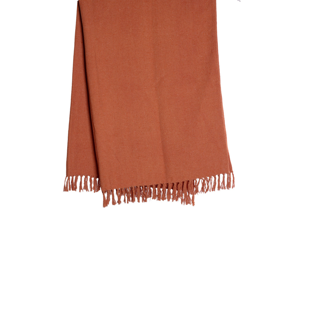Throw Cinnnamon Luxury Cotton