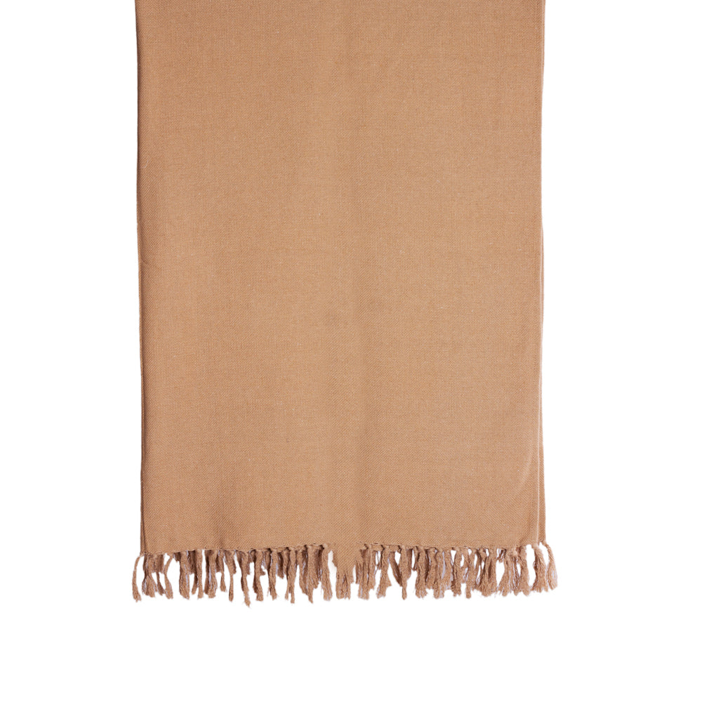 Throw Brown Luxury Cotton