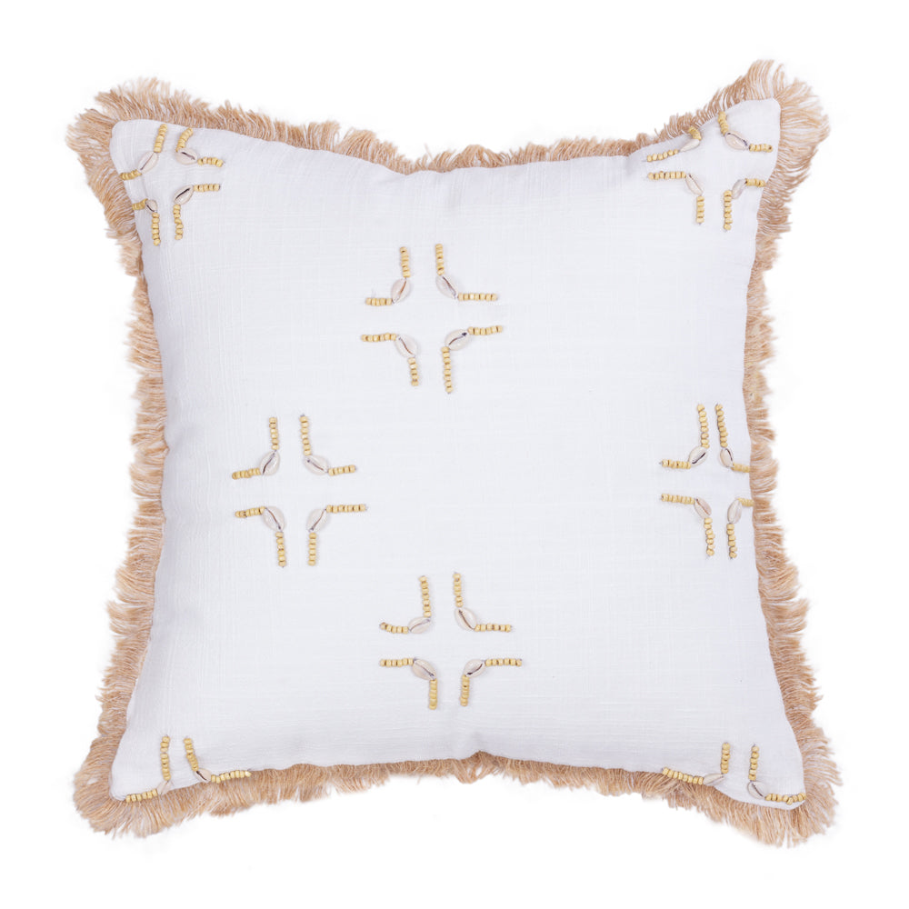 Cushion Natural Bonnie Criss-Cross - 45 x 45 cm