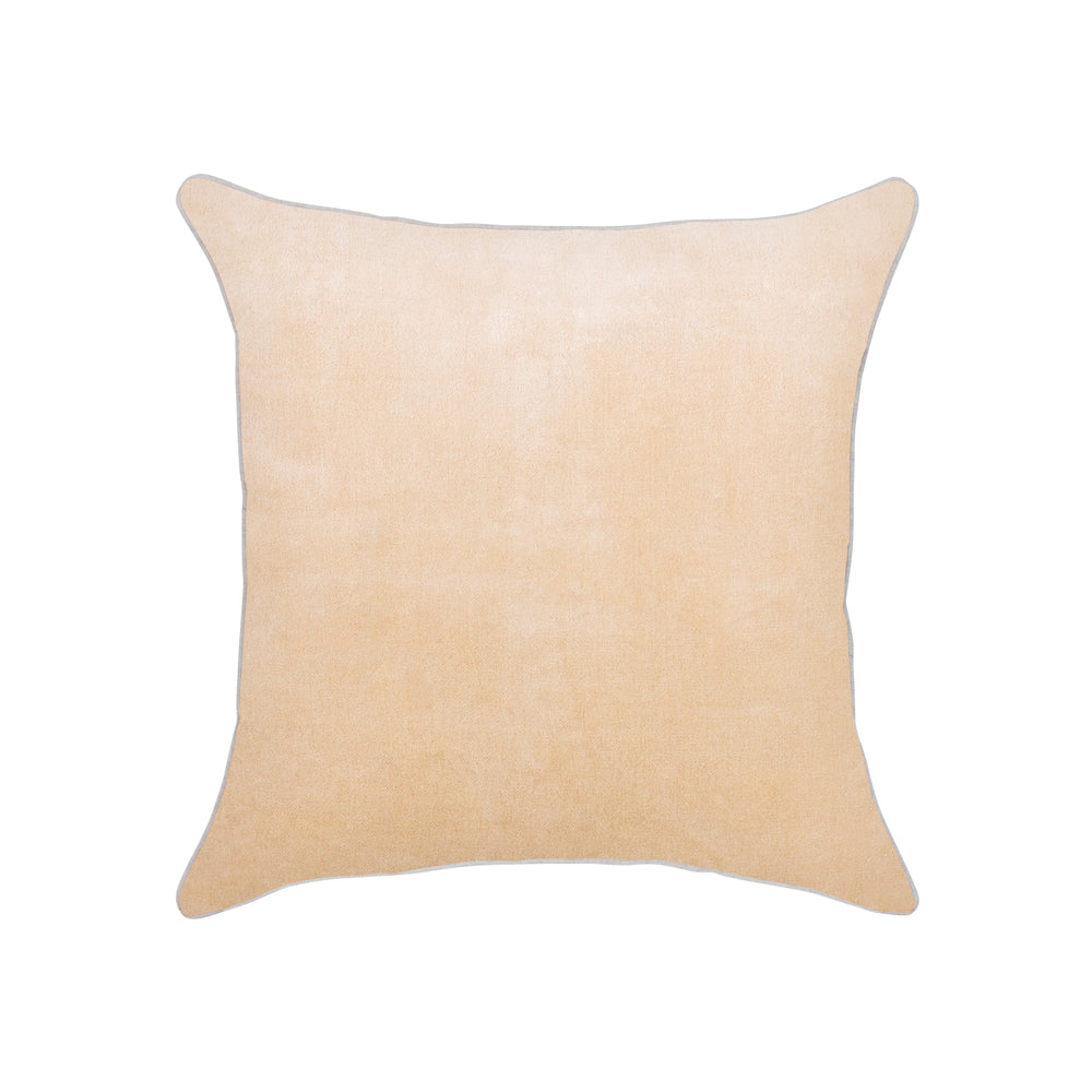Cushion Beige Velvet