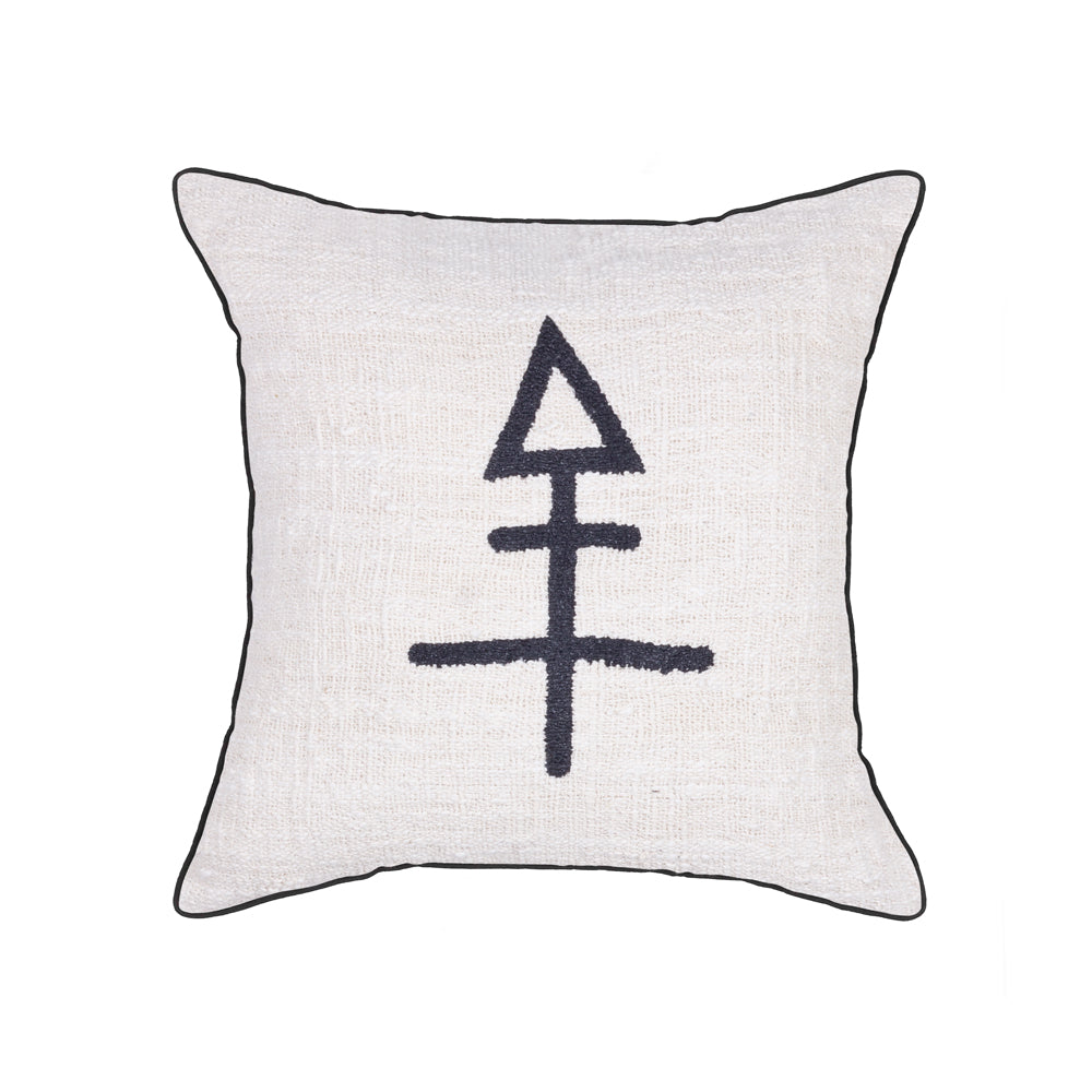 Cushion Black Tara - 45 x 45 cm
