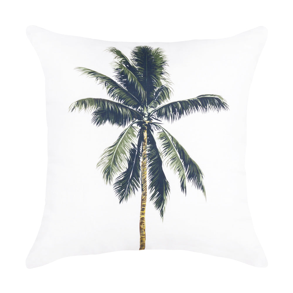 Cushion Green Olive Gili Palm - 55 x 55 cm