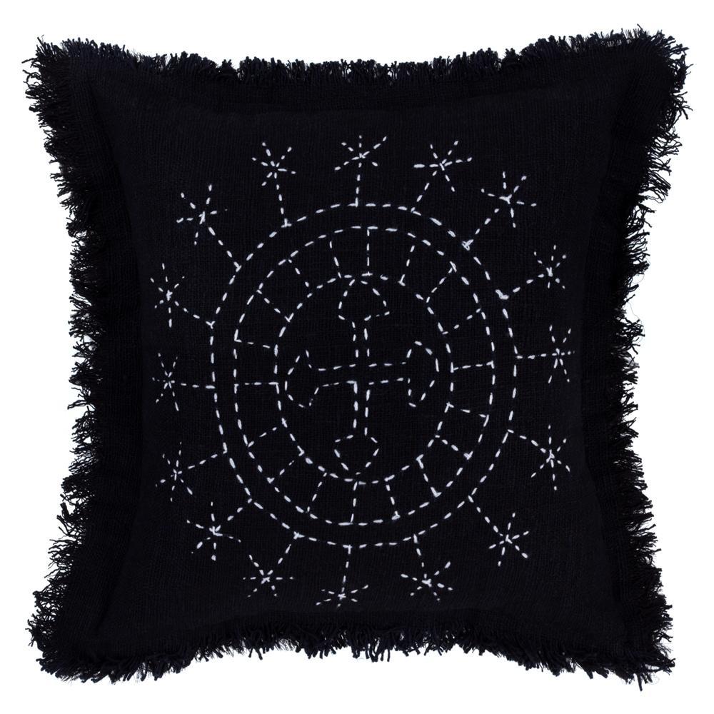 Cushion Black Amara Berber