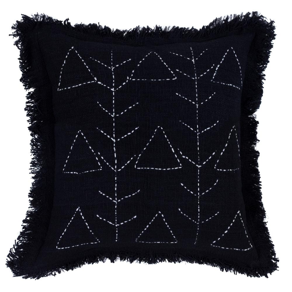 Cushion Black Amara Omo - 55 x 55 cm