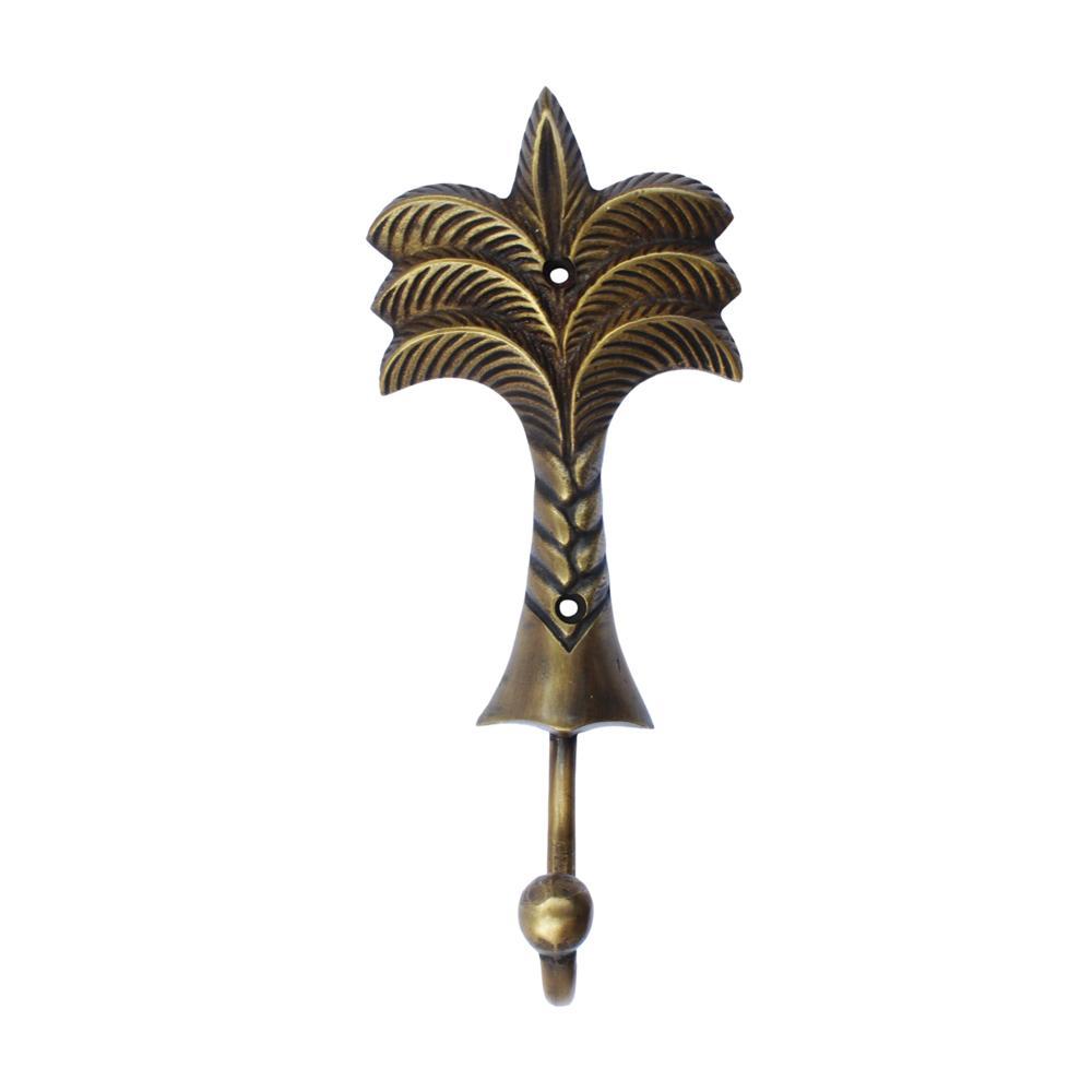 Brass Hook Palm Tree