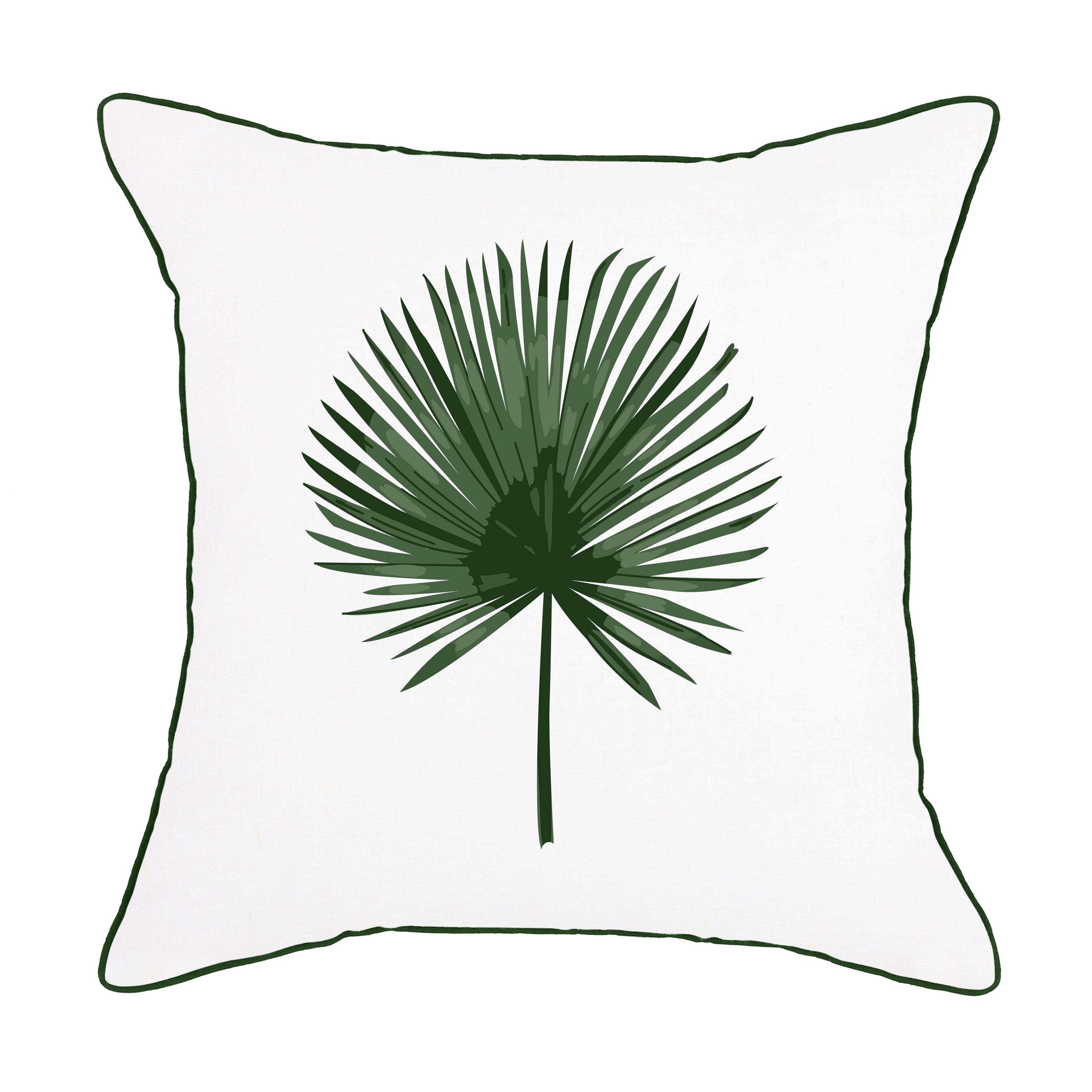 Cushion Green Olive Nature - 55 x 55 cm