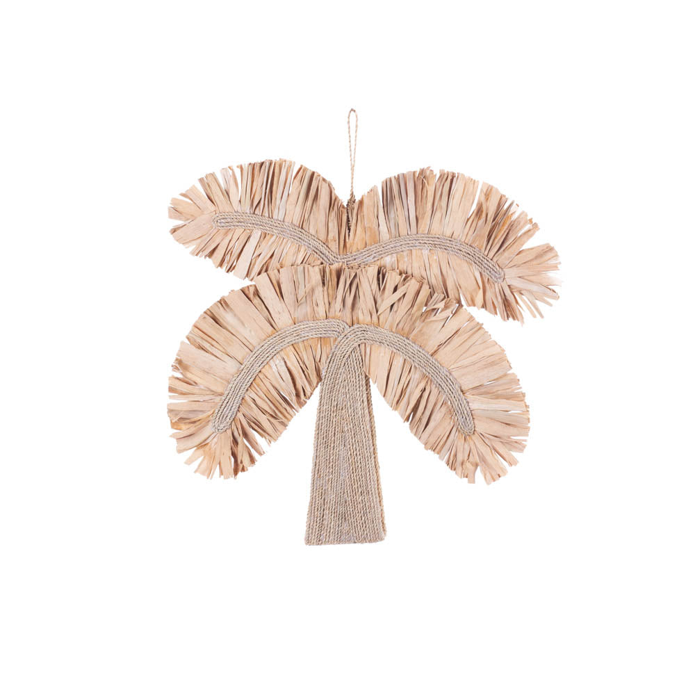Wall Decor Palm Raffia