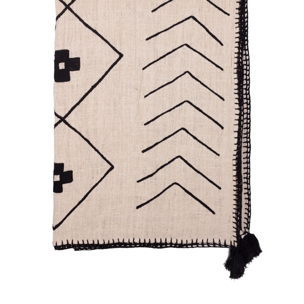 Throw Black Dakota