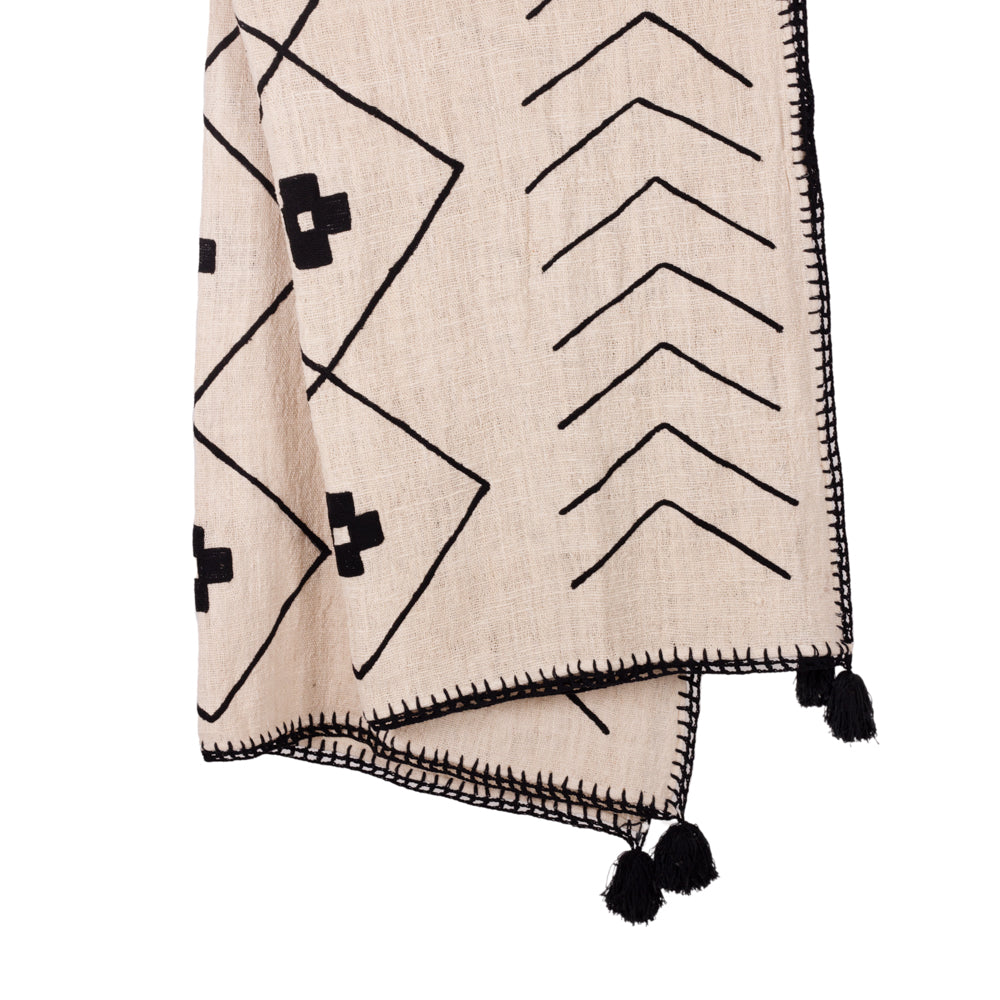 Throw Black Dakota