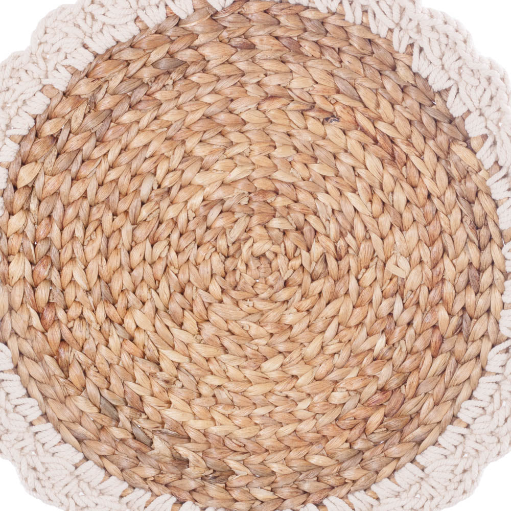 Placemat Banana Leaf Elle With Crochet