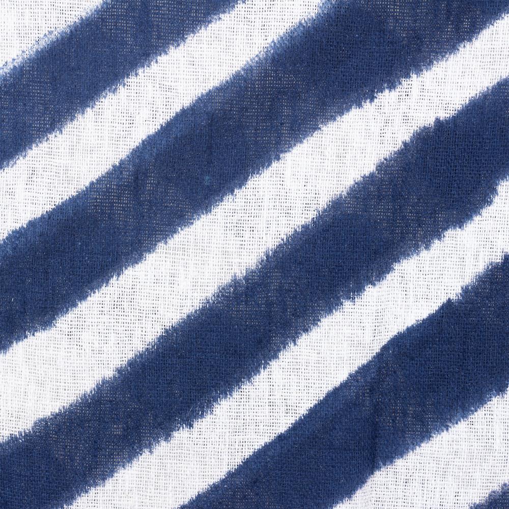 Throw Blue Navy Tara Shibori