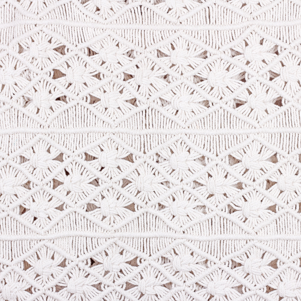 Blanket Macrame Milagros Natural
