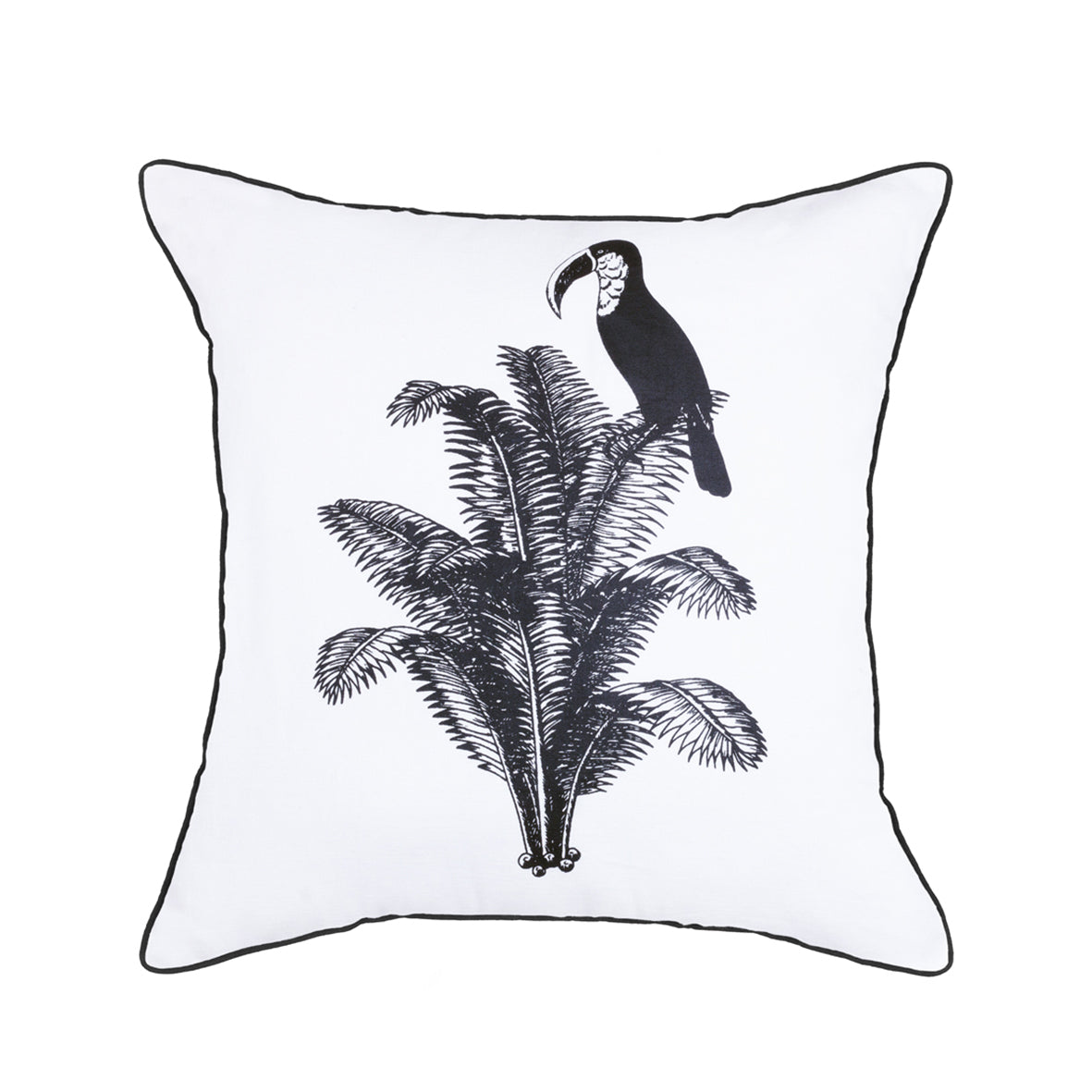 Cushion Black Bird