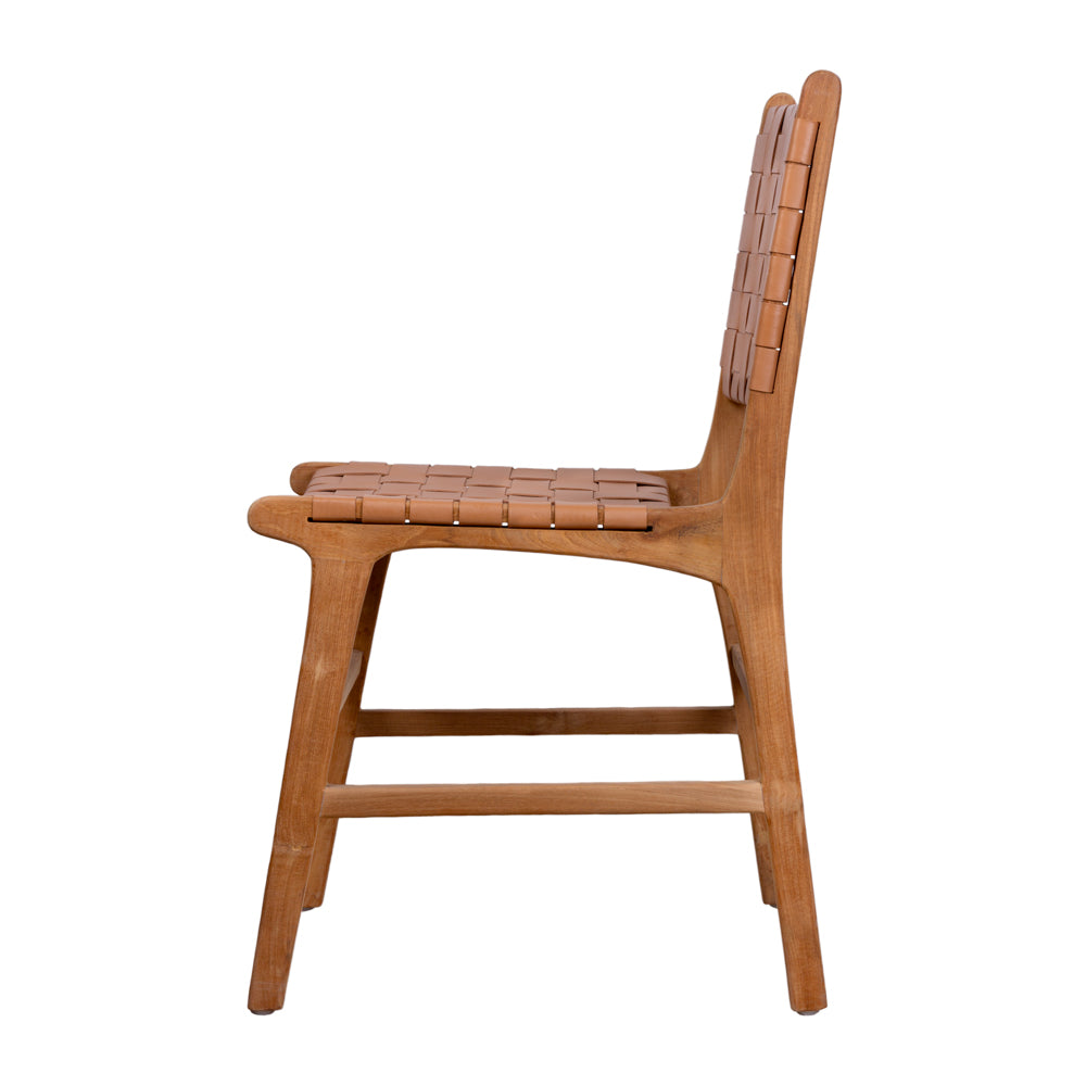 Dining Chair Milo with Leather