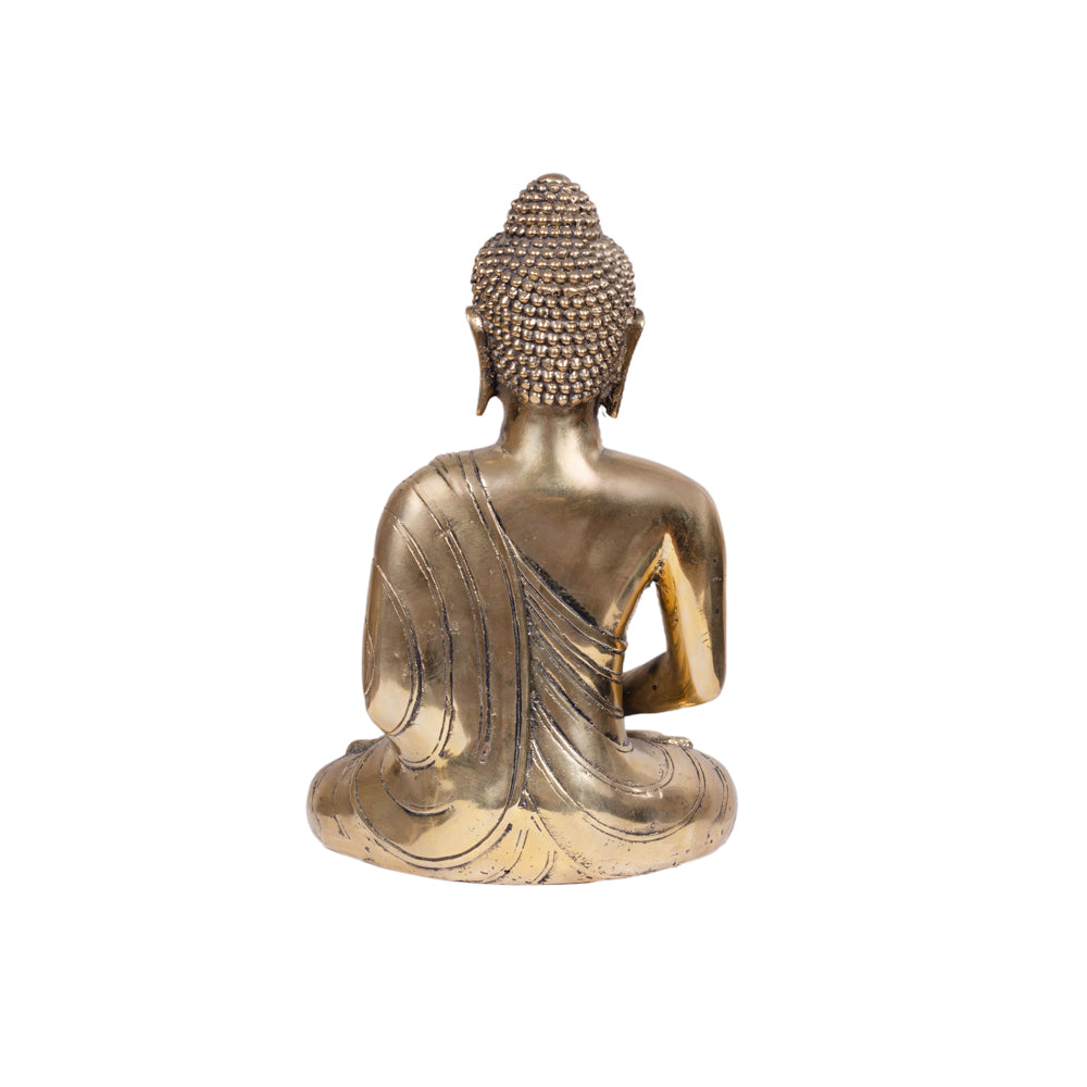 Brass Sitting Buddha