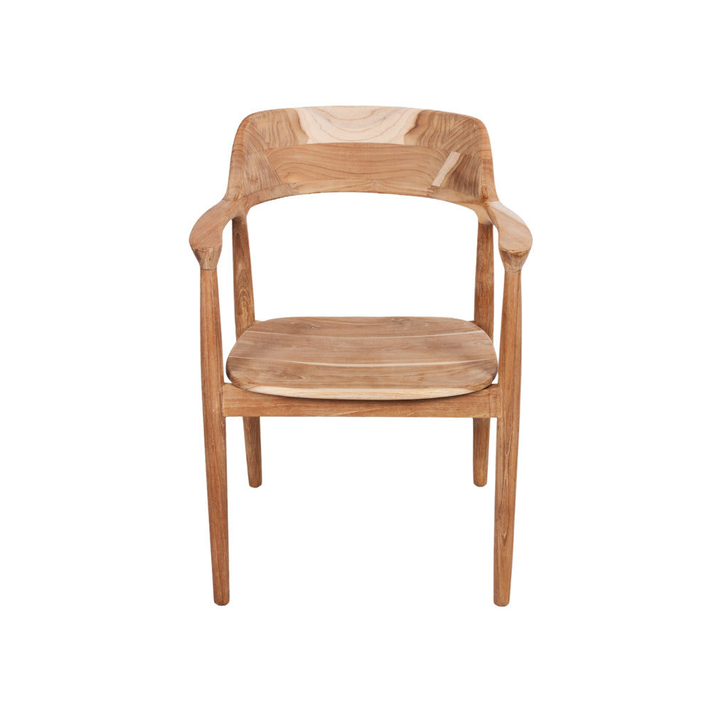 Dining Chair Teak Oslo with Arms