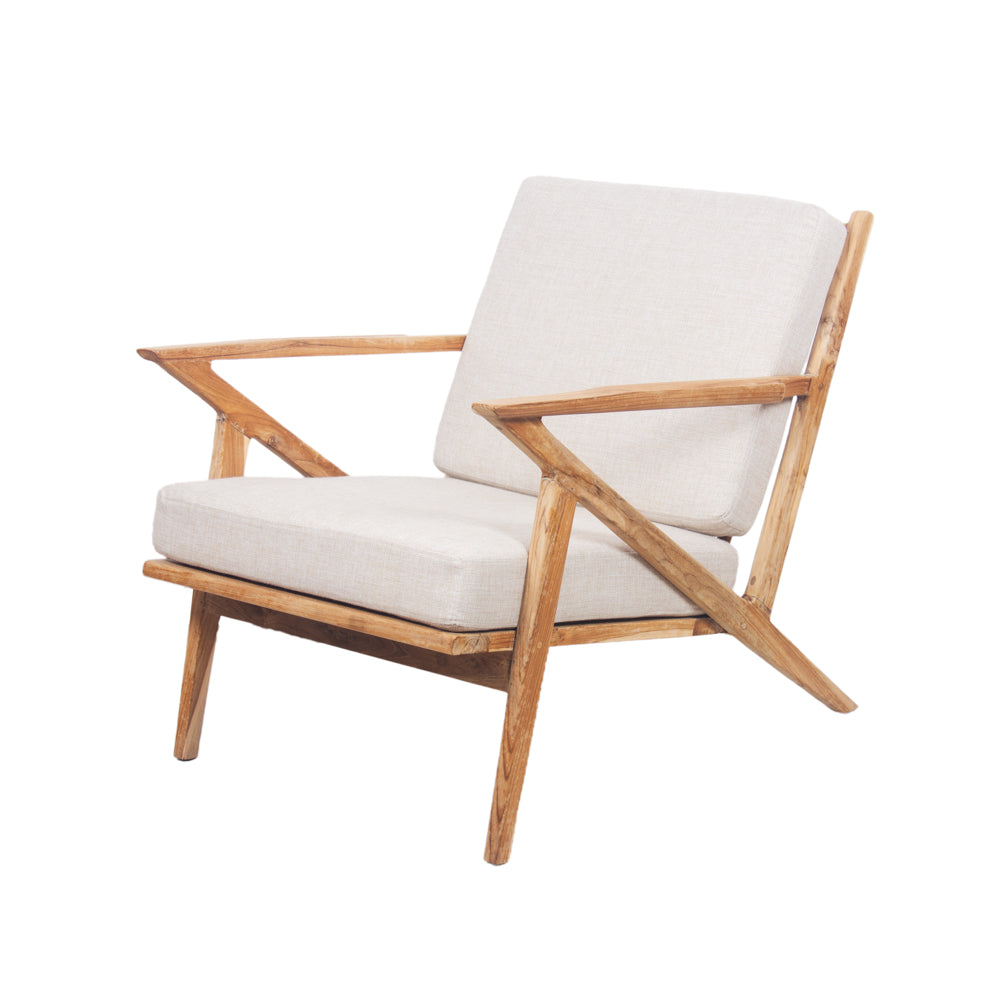 Relaxing Chair Oslo Teak with Arms