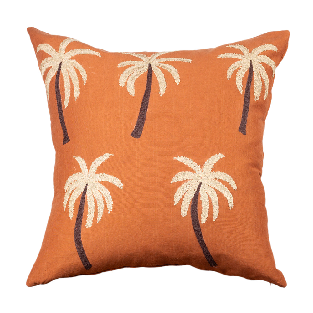 Cushion Cinnamon Morocco Palm Tree