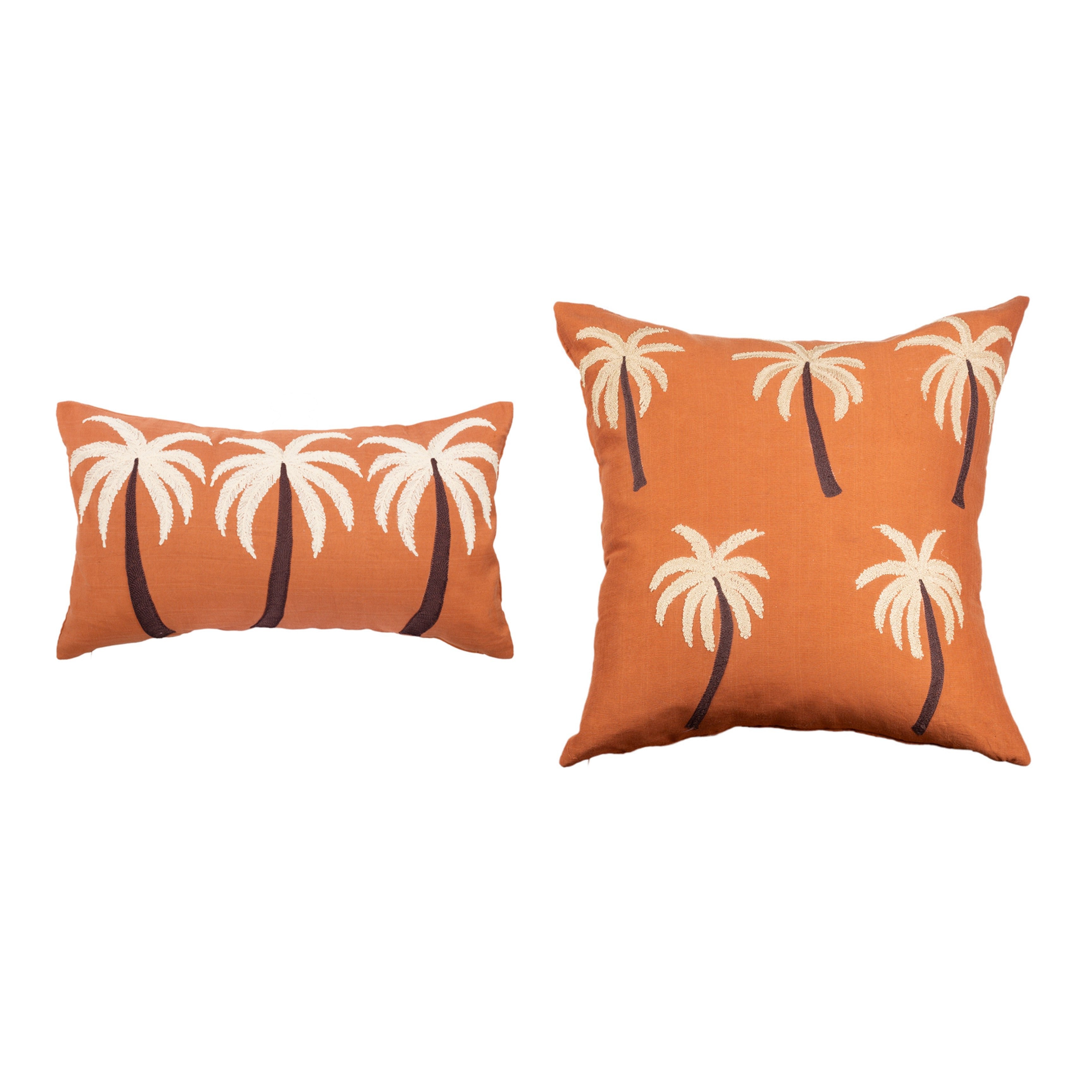 Cushion Cinnamon Morocco Palm Tree