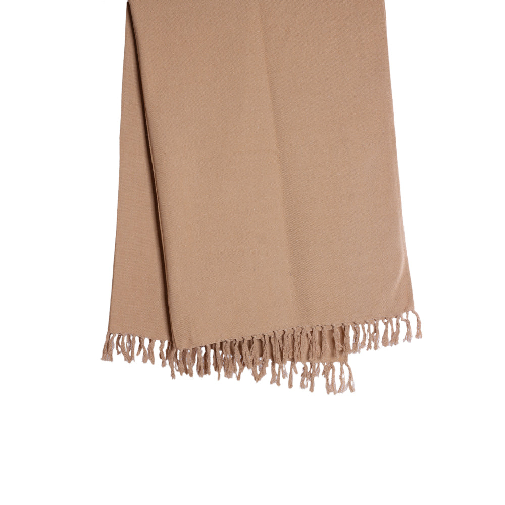 Throw Brown Luxury Cotton