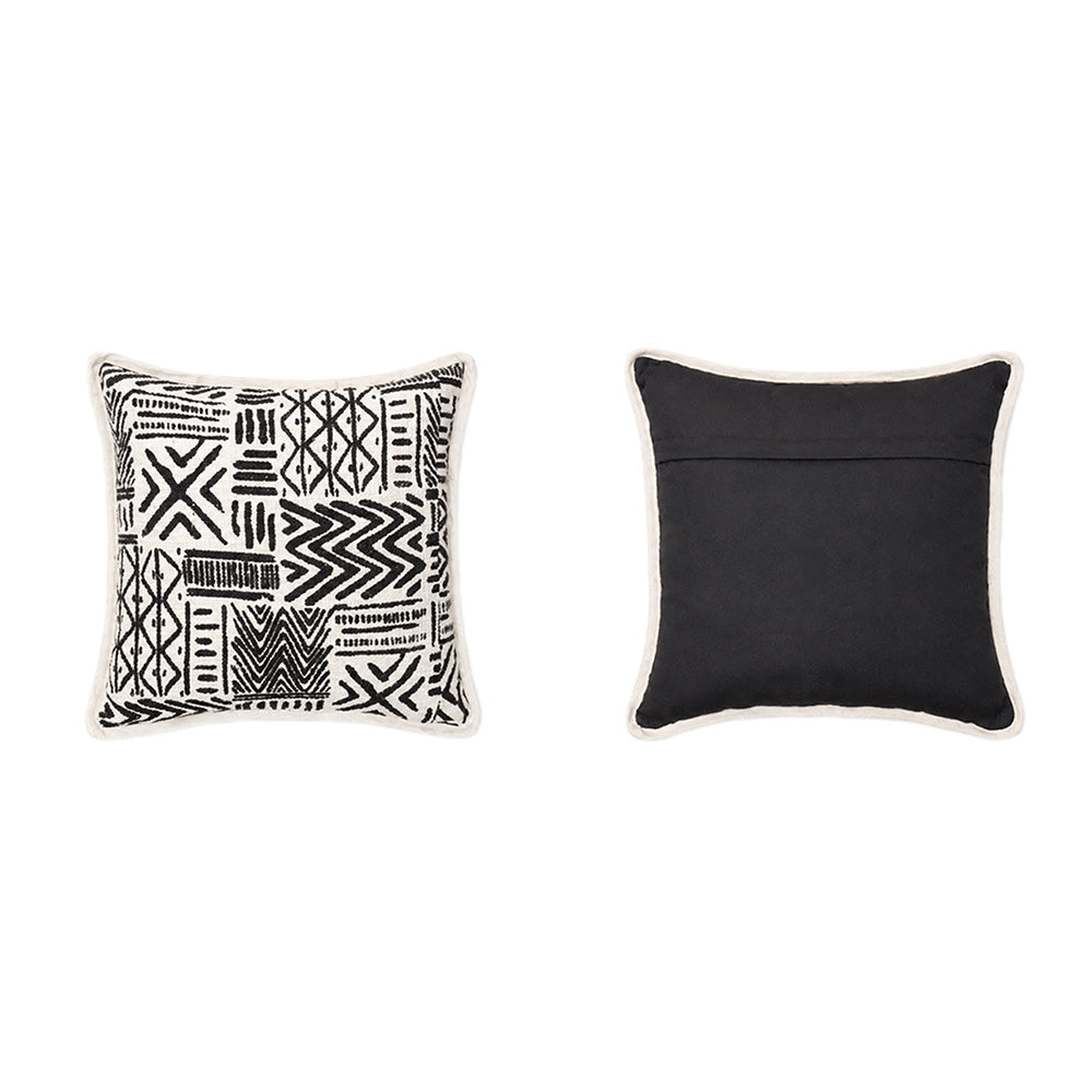 Cushion Black Samira - 40 x 40 cm