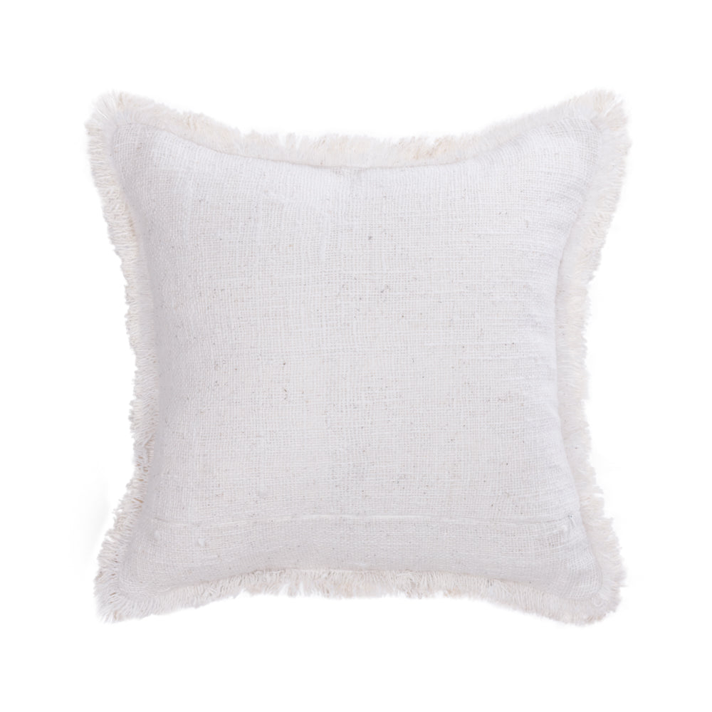 Cushion White Nora Coconut Palm Cluster - 45 x 45 cm