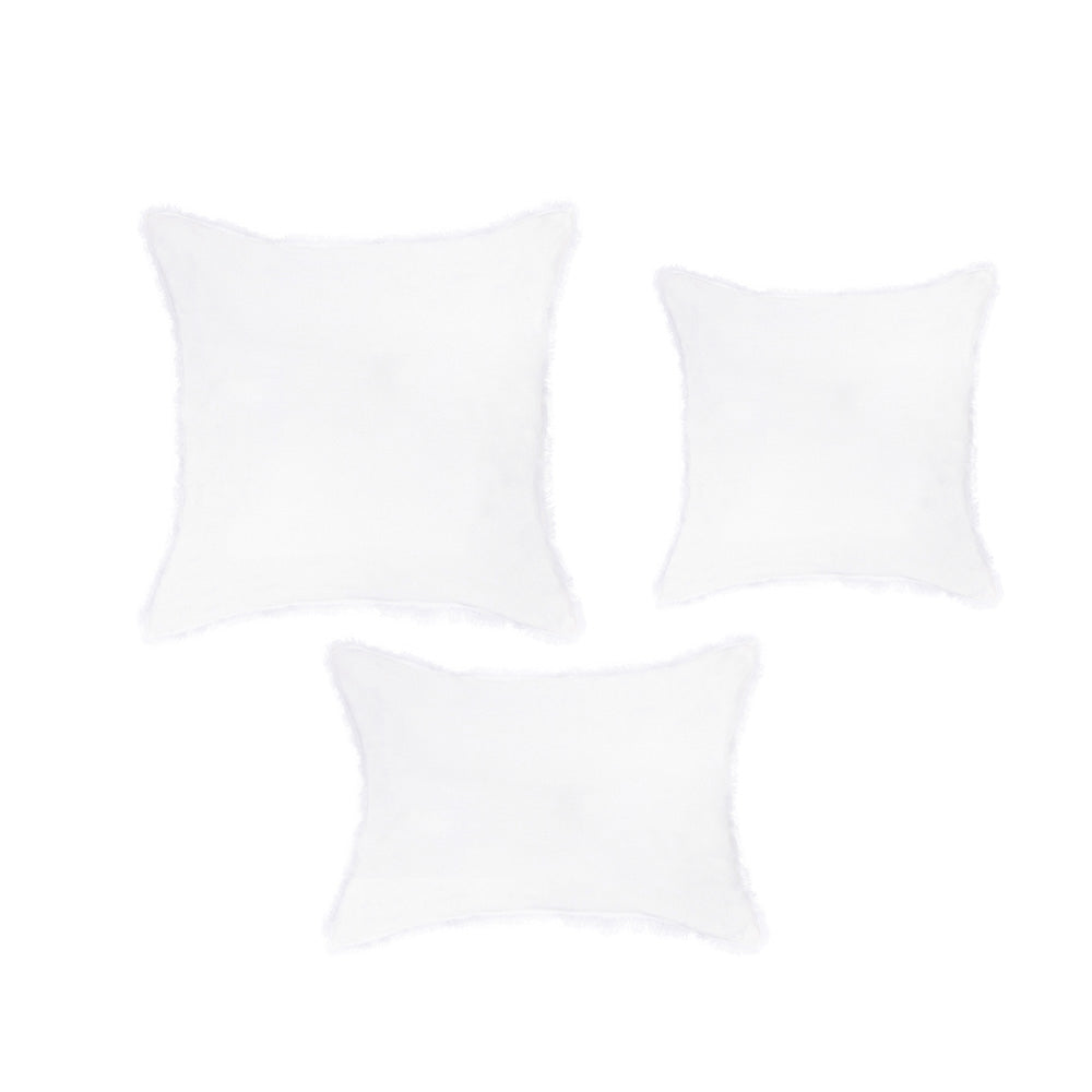 Cushion White Freya Linen