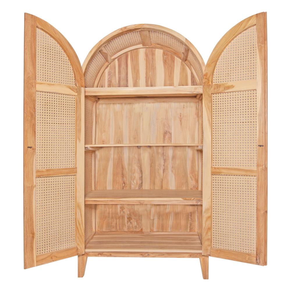 Cabinet Curved Oslo Rattan