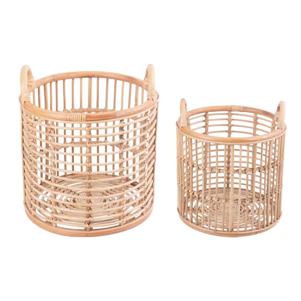 Basket Laundry Rattan Edgar