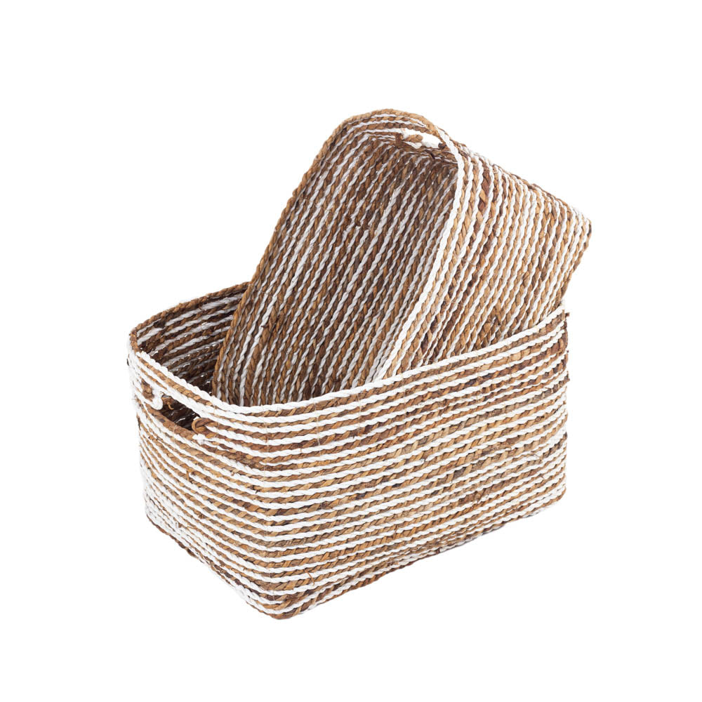 Basket Square Stripe