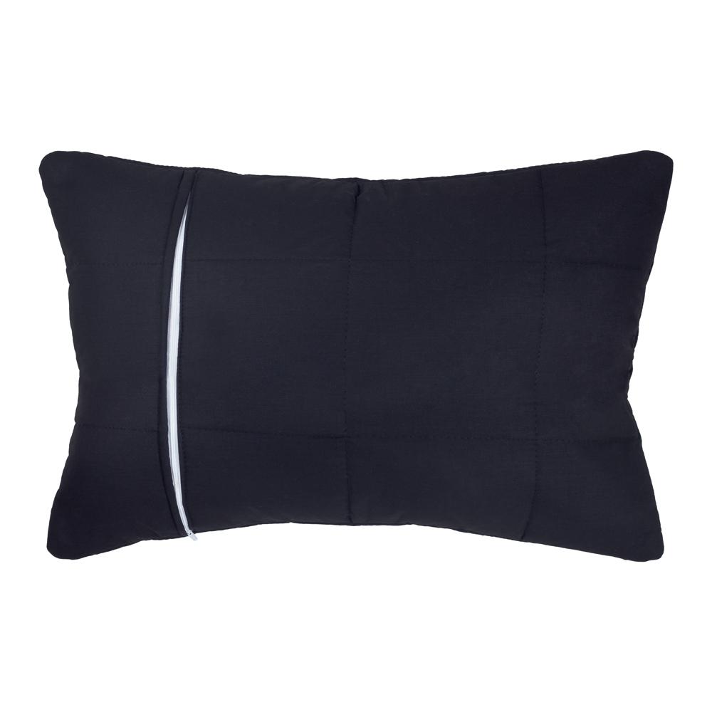 Black Oslo Sham - 50 x 70 cm