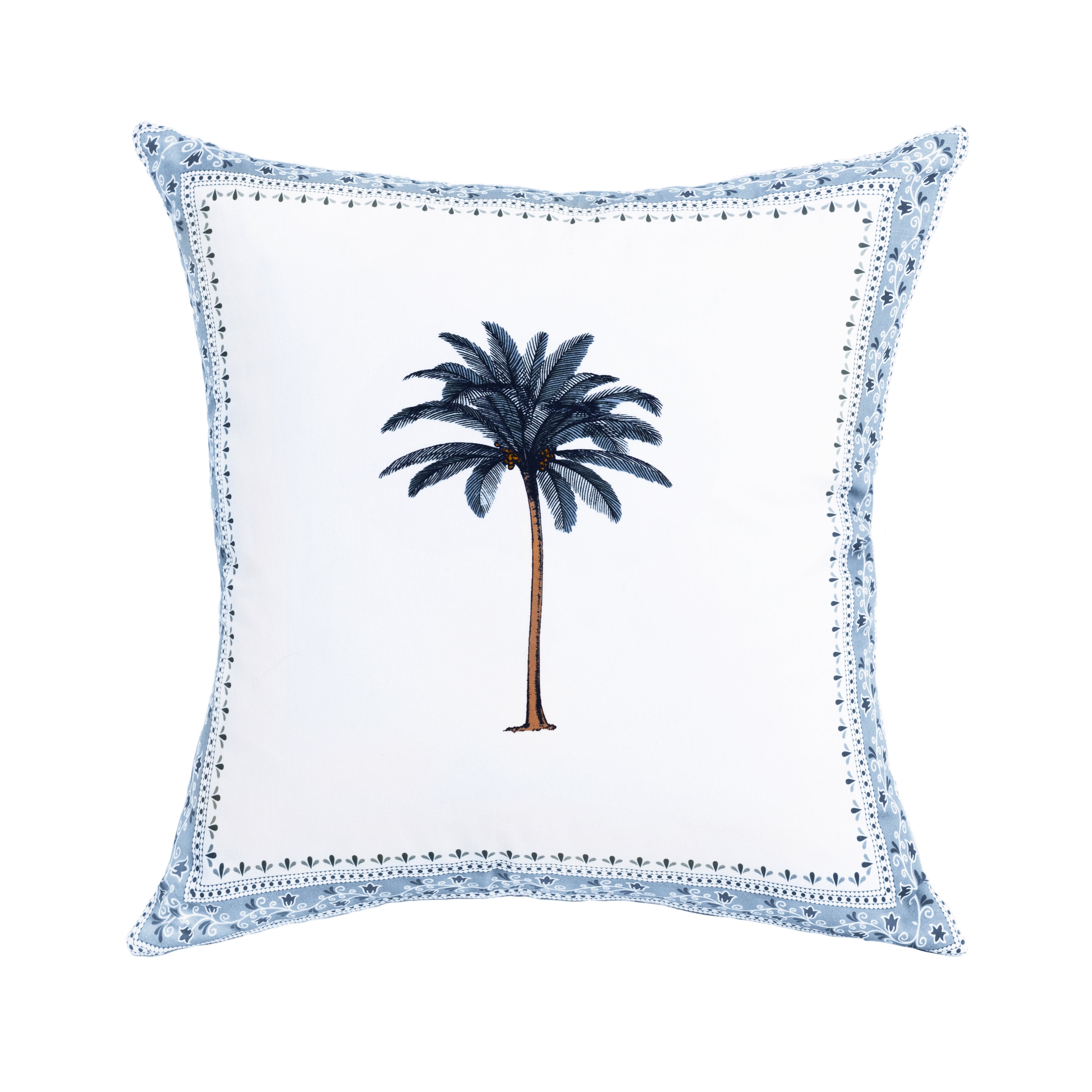 Blue Imperial Palm Tree - 55 x 55 cm