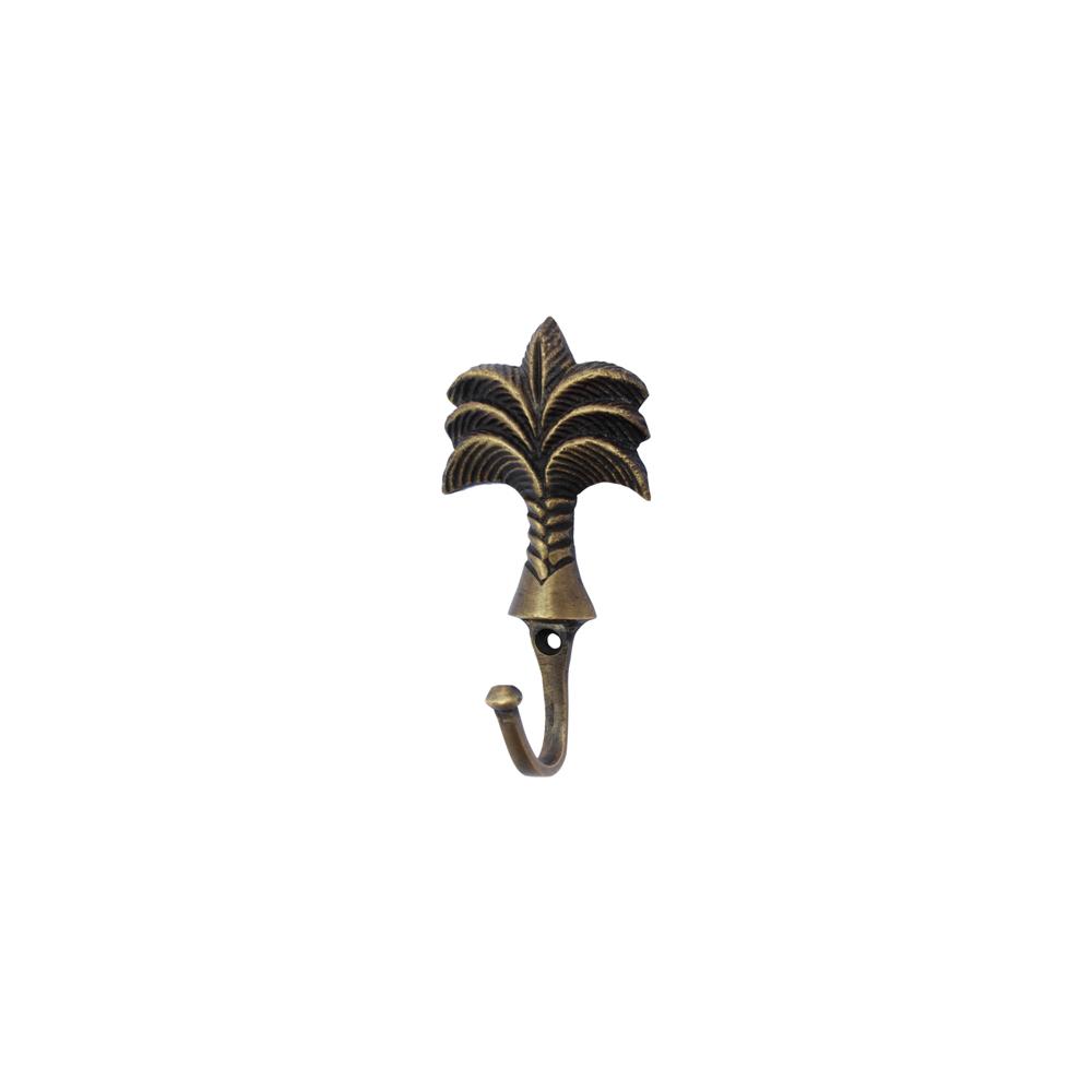 Brass Hook Palm Tree