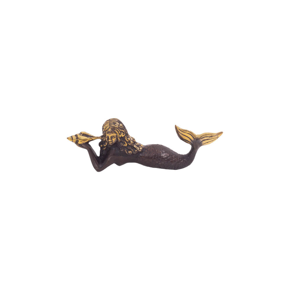 Brass Mermaid Relaxing