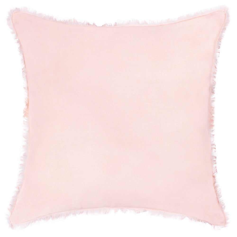 Pink Freya Linen Euro - 65 x 65 cm