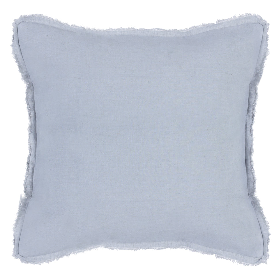 Grey Freya Linen Euro - 65 x 65 cm