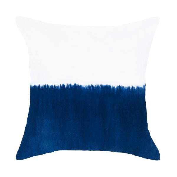 Blue Navy Half Moon Shibori - 55 x 55 cm