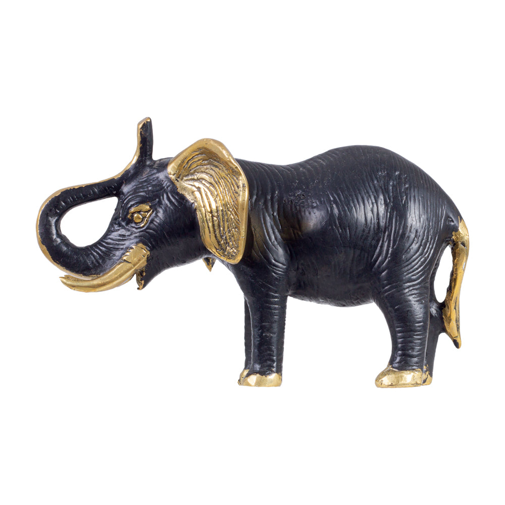 Brass Elephant Carved