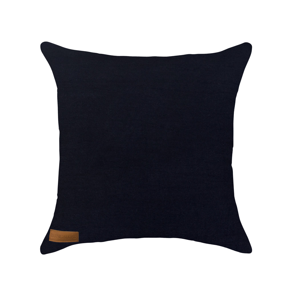 Cushion Black Masai With Shell - 50x50cm