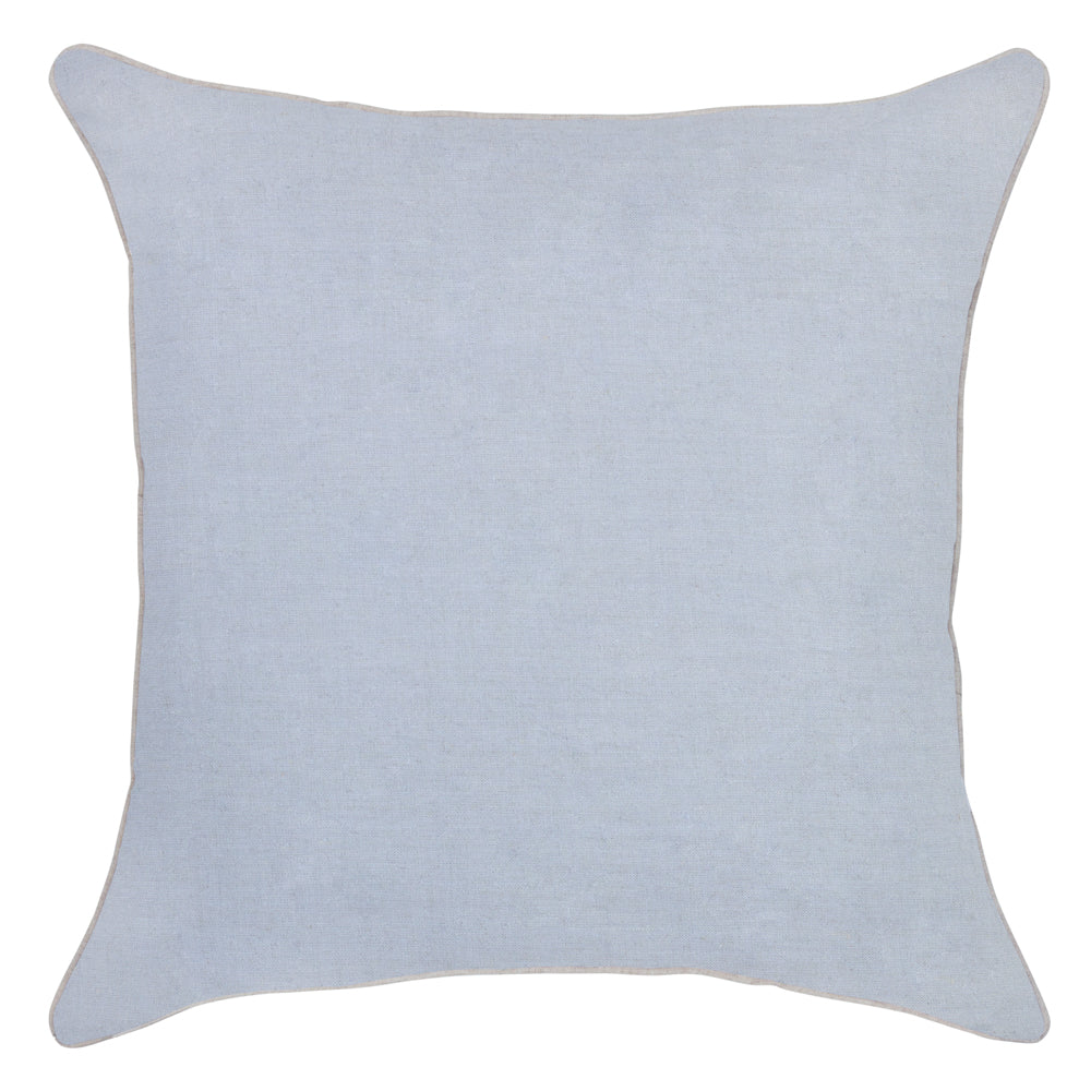 Grey Andre Freya  Linen Euro - 65 x 65 cm