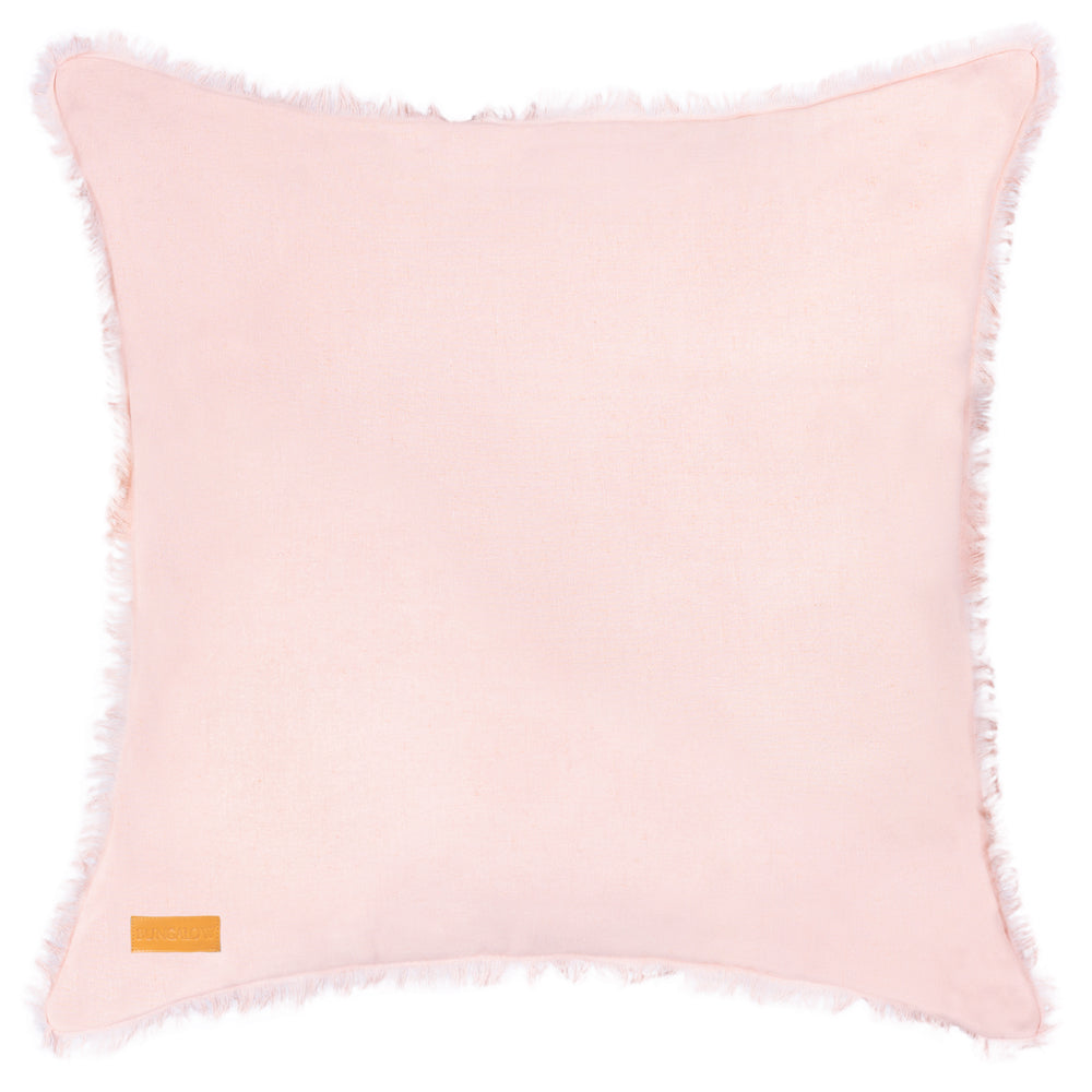 Pink Freya Linen Euro - 65 x 65 cm